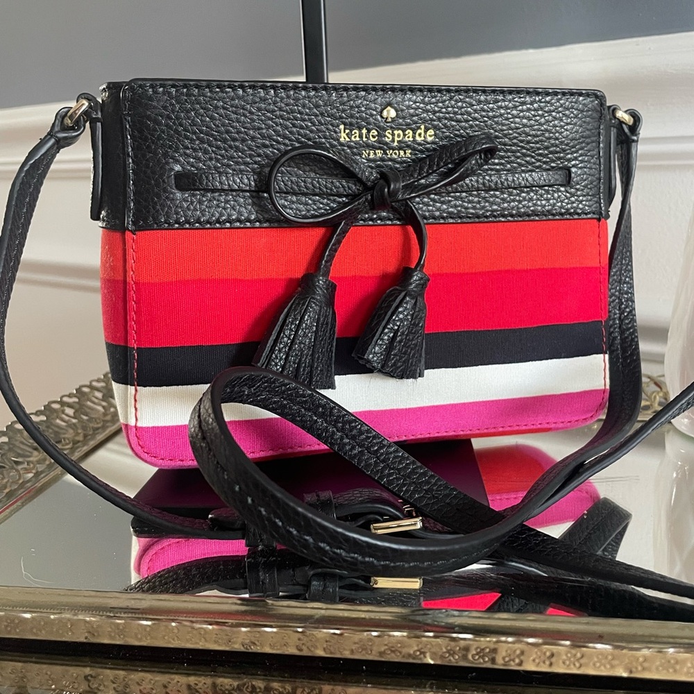 Kate Spade Hayes Street Striped Crossbody